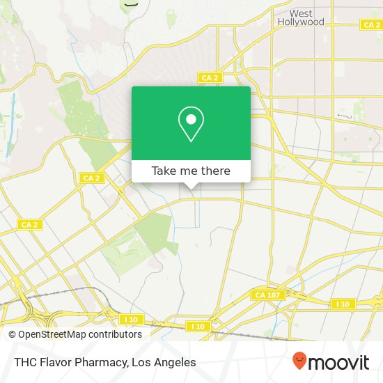 THC Flavor Pharmacy map