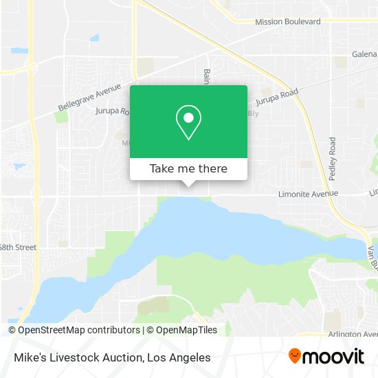 Mapa de Mike's Livestock Auction