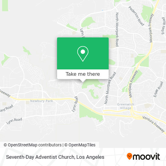 Seventh-Day Adventist Church map