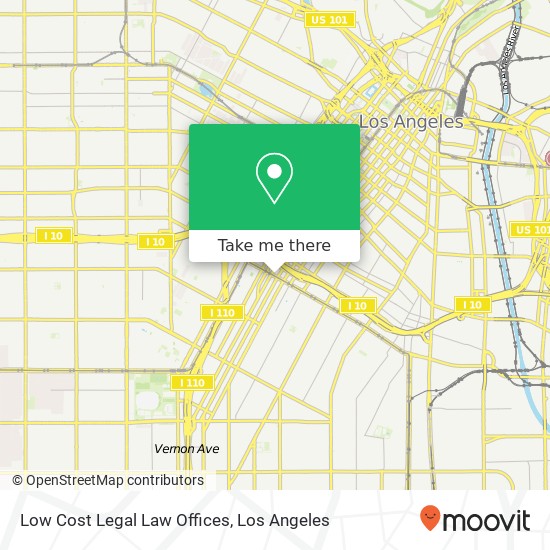 Low Cost Legal Law Offices map