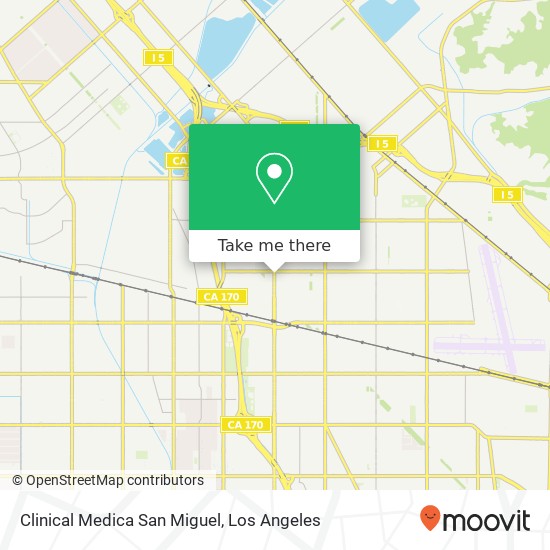 Clinical Medica San Miguel map