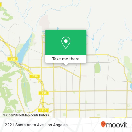 2221 Santa Anita Ave map