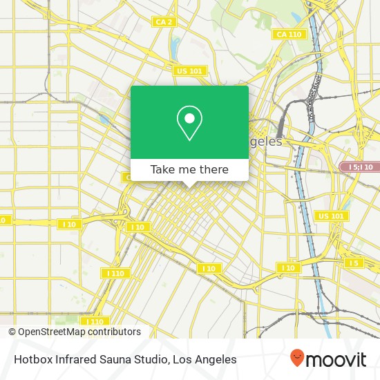 Hotbox Infrared Sauna Studio map