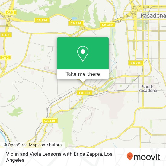 Violin and Viola Lessons with Erica Zappia map