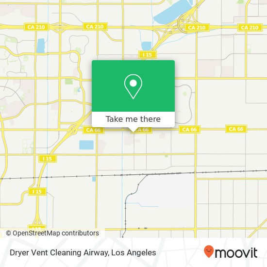 Dryer Vent Cleaning Airway map