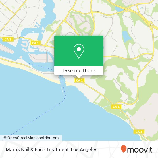 Mara's Nail & Face Treatment map
