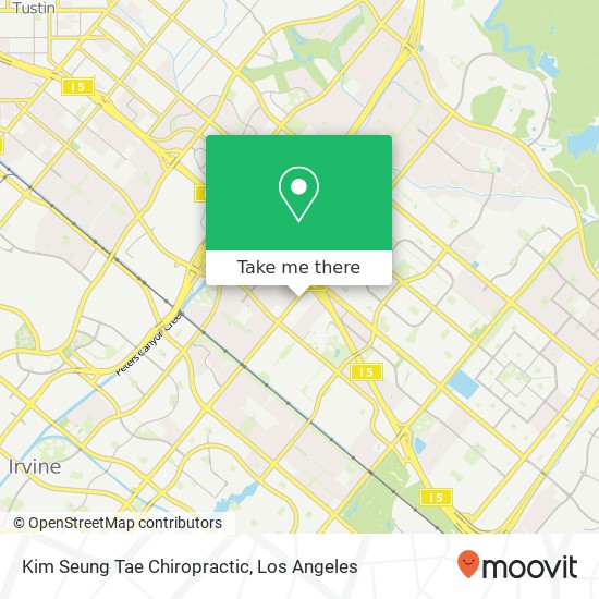 Mapa de Kim Seung Tae Chiropractic