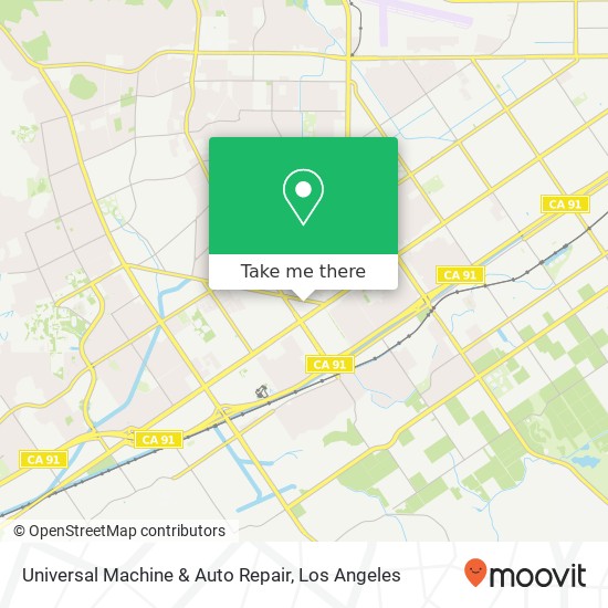 Universal Machine & Auto Repair map