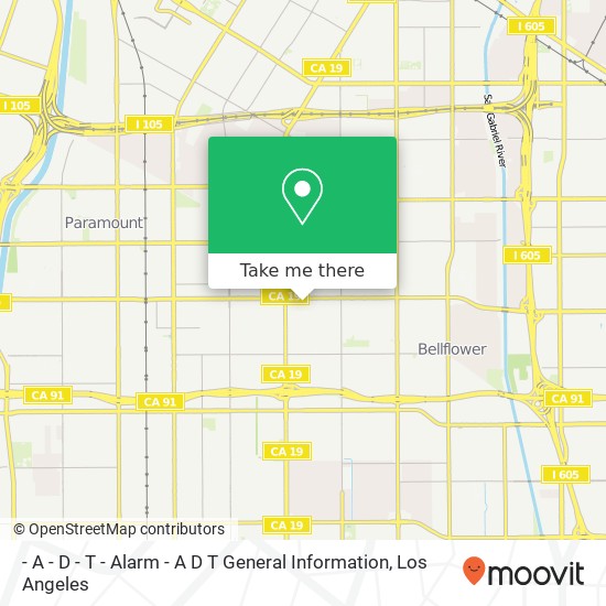 - A - D - T - Alarm - A D T General Information map