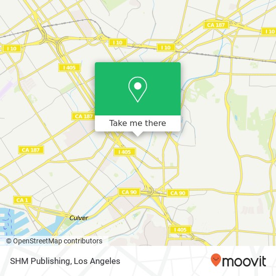 SHM Publishing map