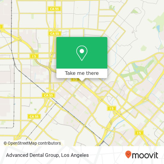 Advanced Dental Group map