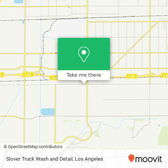 Mapa de Slover Truck Wash and Detail