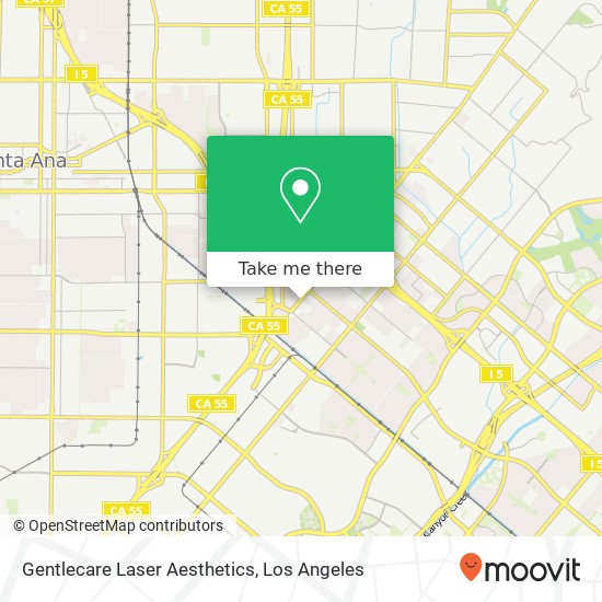 Gentlecare Laser Aesthetics map