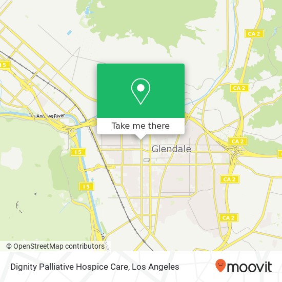 Dignity Palliative Hospice Care map