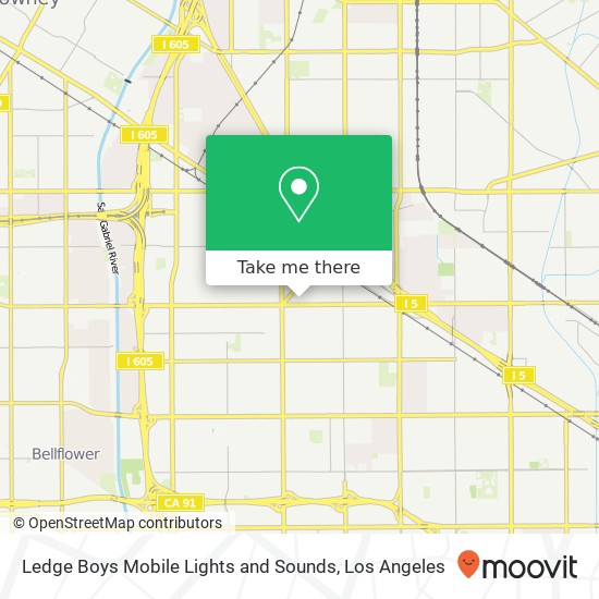 Ledge Boys Mobile Lights and Sounds map