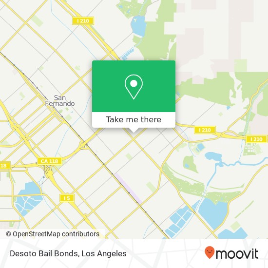 Mapa de Desoto Bail Bonds