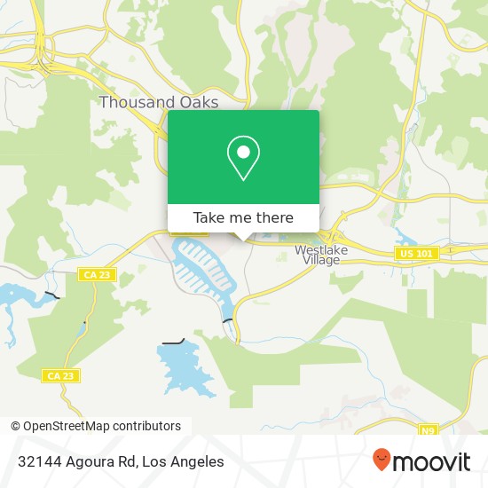 32144 Agoura Rd map