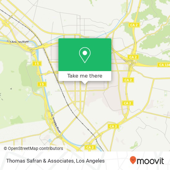 Thomas Safran & Associates map