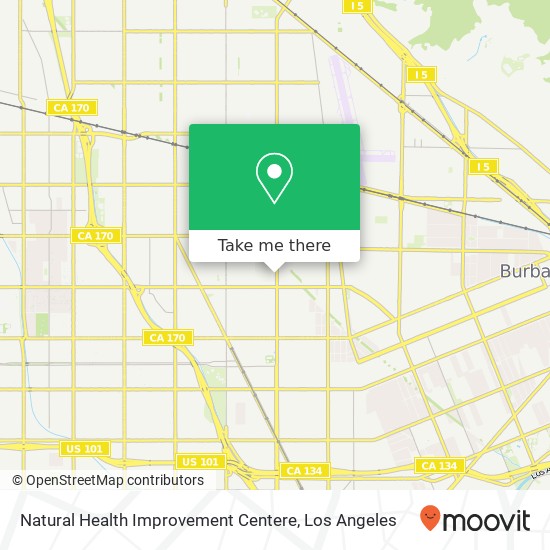 Natural Health Improvement Centere map