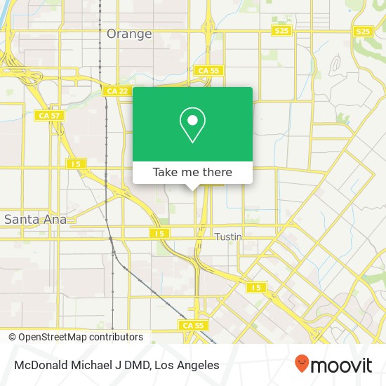 Mapa de McDonald Michael J DMD