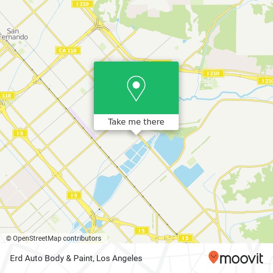 Erd Auto Body & Paint map