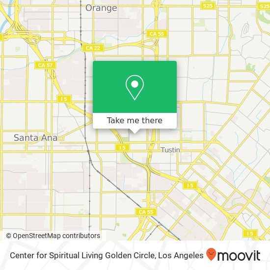 Mapa de Center for Spiritual Living Golden Circle