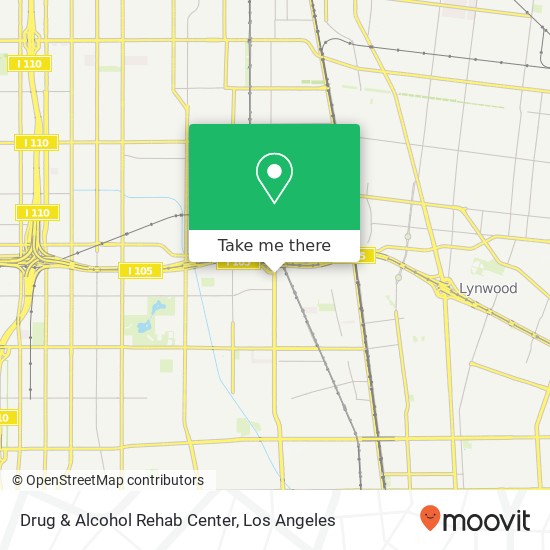 Drug & Alcohol Rehab Center map