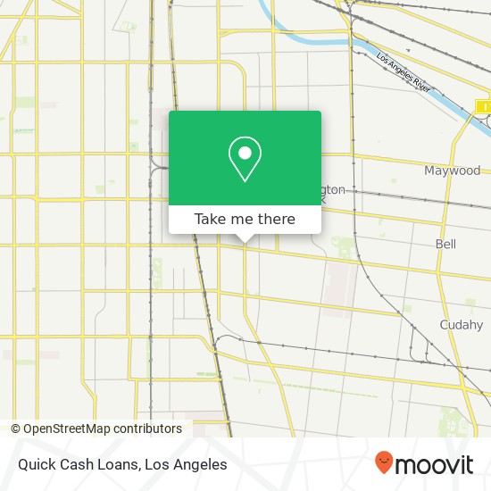 Quick Cash Loans map