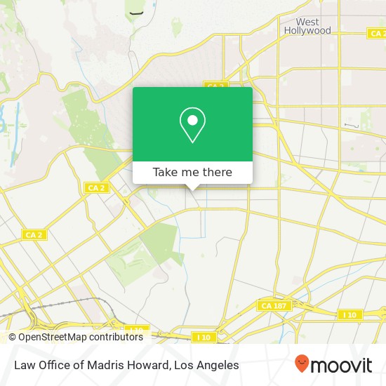 Mapa de Law Office of Madris Howard