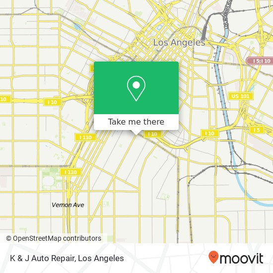 K & J Auto Repair map