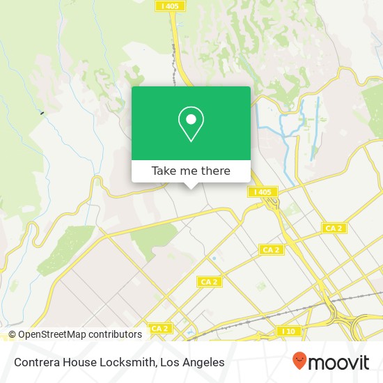 Contrera House Locksmith map