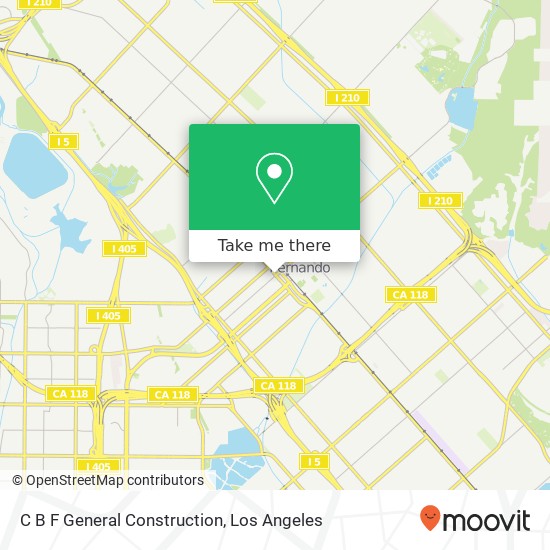 C B F General Construction map