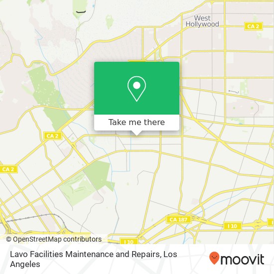 Lavo Facilities Maintenance and Repairs map
