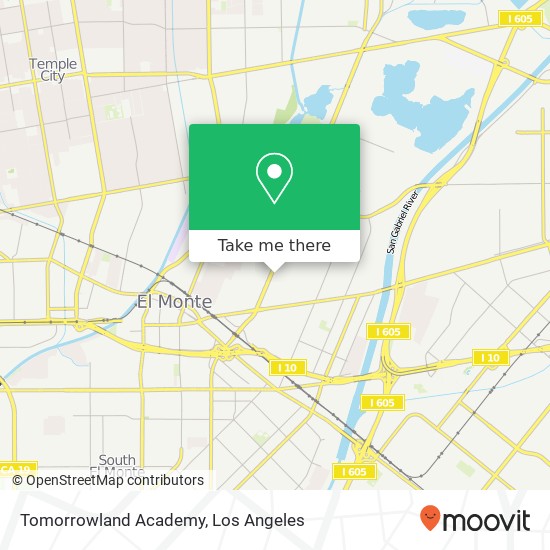 Tomorrowland Academy map