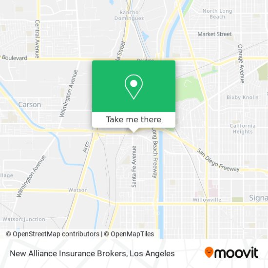 New Alliance Insurance Brokers map