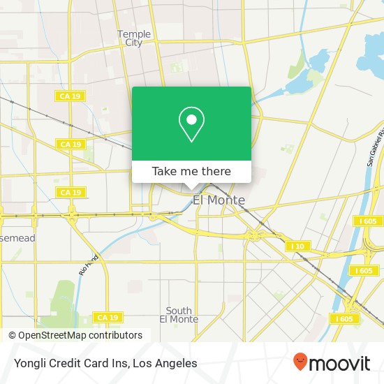 Yongli Credit Card Ins map