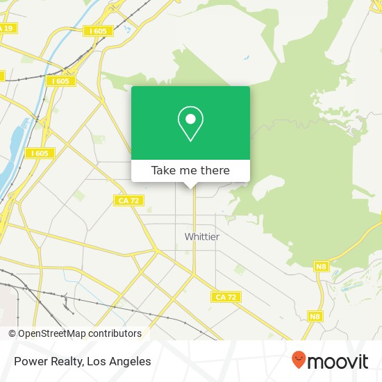 Power Realty map