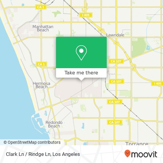 Clark Ln / Rindge Ln map