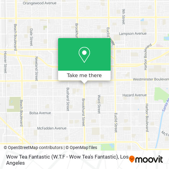 Wow Tea Fantastic (W.T.F - Wow Tea's Fantastic) map