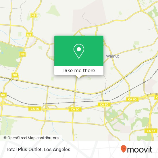 Total Plus Outlet map