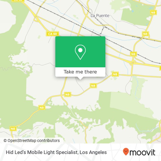 Hid Led's Mobile Light Specialist map