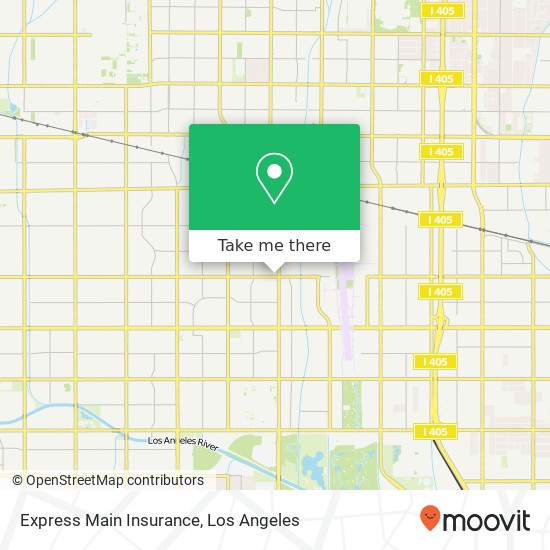 Mapa de Express Main Insurance