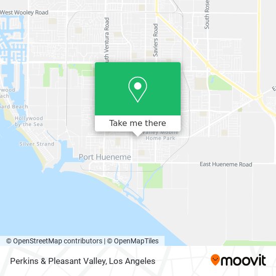 Mapa de Perkins & Pleasant Valley