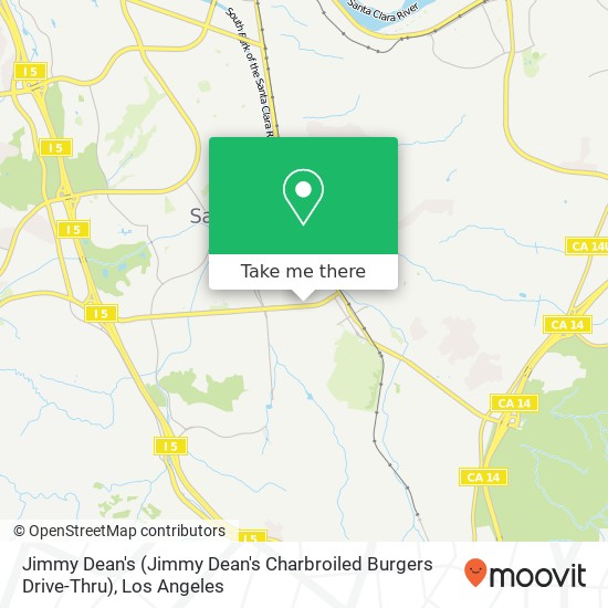 Jimmy Dean's (Jimmy Dean's Charbroiled Burgers Drive-Thru) map