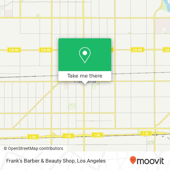 Frank's Barber & Beauty Shop map