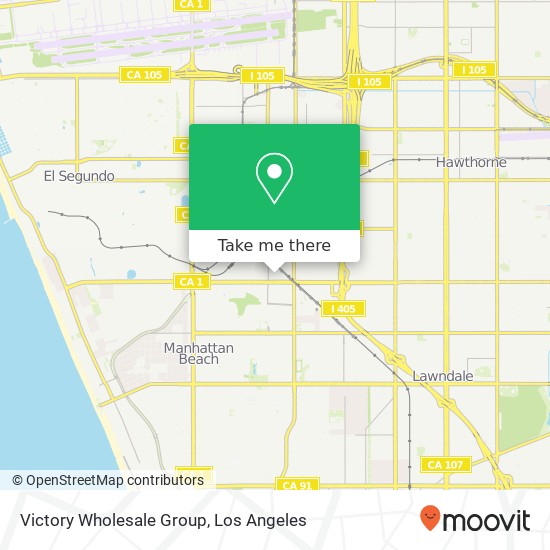 Mapa de Victory Wholesale Group