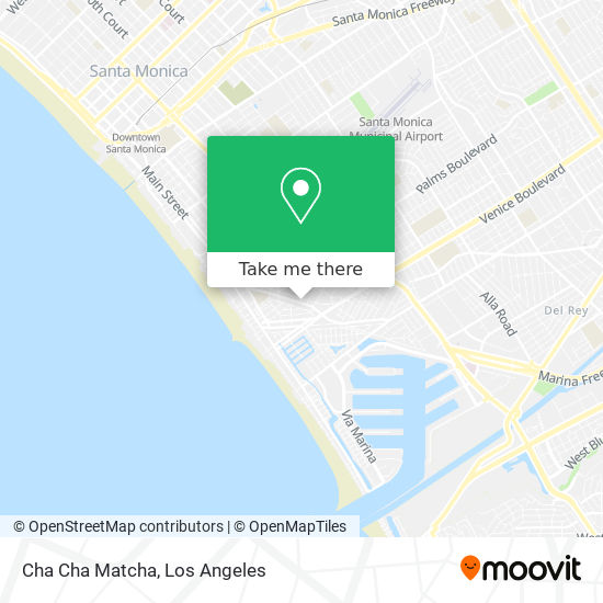 Cha Cha Matcha map