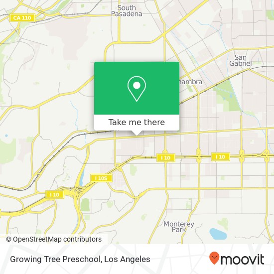 Growing Tree Preschool map