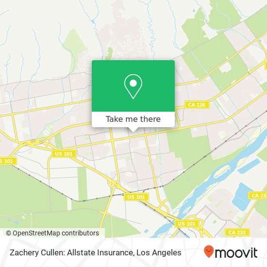 Zachery Cullen: Allstate Insurance map