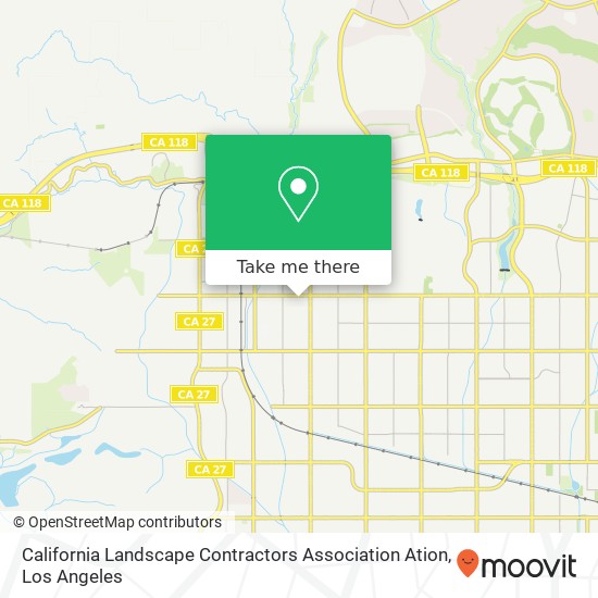 California Landscape Contractors Association Ation map